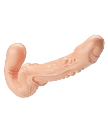 BAILE - EMMA STRAP-ON DOBLE PENETRACIÓN TEXTURIZADO NATURAL
