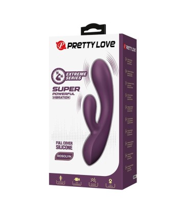 PRETTY LOVE - ROSOLYN VIBRADOR RABBIT RECARGABLE 10 FUNCIONES