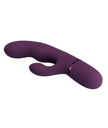 PRETTY LOVE - ZACH VIBRADOR RABBIT RECARGABLE CON EMPUJE 55 FUNCIONES