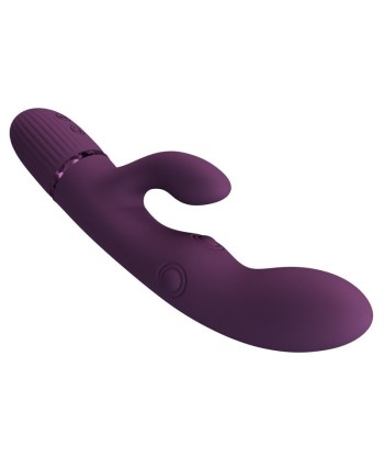 PRETTY LOVE - ZACH VIBRADOR RABBIT RECARGABLE CON EMPUJE 55 FUNCIONES