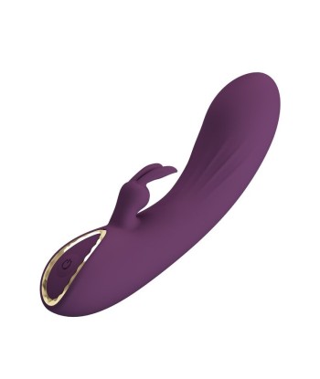 PRETTY LOVE - LANDYN VIBRADOR RABBIT RECARGABLE 10 FUNCIONES MORADO