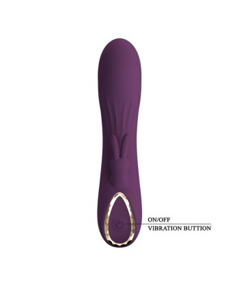 PRETTY LOVE - LANDYN VIBRADOR RABBIT RECARGABLE 10 FUNCIONES MORADO