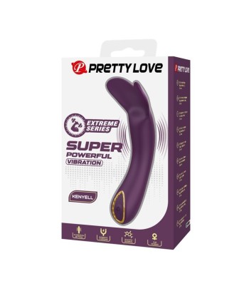 PRETTY LOVE - KENYELL VIBRADOR RECARGABLE 10 FUNCIONES MORADO