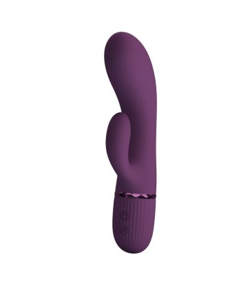 PRETTY LOVE - MARGIE VIBRADOR RABBIT RECARGABLE 10 FUNCIONES MORADO