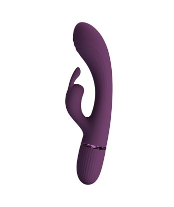 PRETTY LOVE - ROCCO VIBRADOR RABBIT RECARGABLE 10 FUNCIONES MORADO