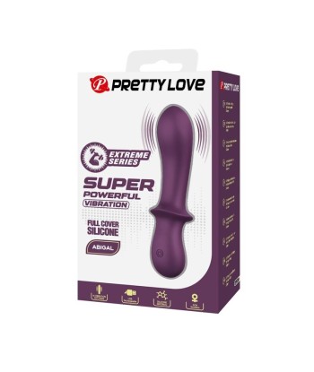 PRETTY LOVE - ABIGAIL VIBRADOR RECARGABLE 10 FUNCIONES MORADO
