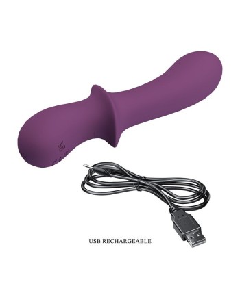PRETTY LOVE - ABIGAIL VIBRADOR RECARGABLE 10 FUNCIONES MORADO