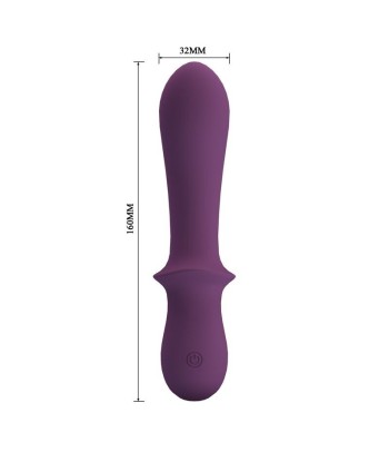 PRETTY LOVE - ABIGAIL VIBRADOR RECARGABLE 10 FUNCIONES MORADO