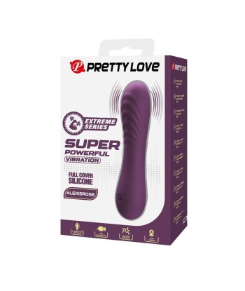 PRETTY LOVE - ALEXISROSE VIBRADOR RECARGABLE 10 FUNCIONES MORADO