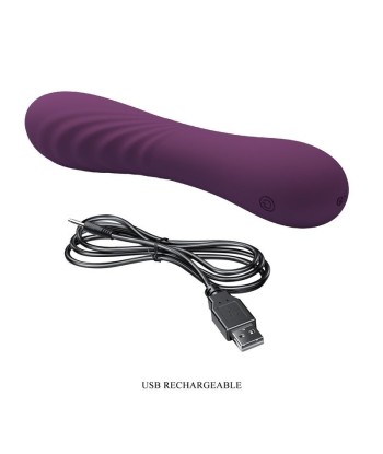 PRETTY LOVE - ALEXISROSE VIBRADOR RECARGABLE 10 FUNCIONES MORADO