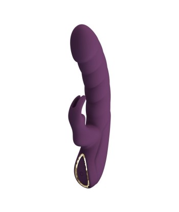 PRETTY LOVE - HARPER VIBRADOR RABBIT RECARGABLE 10 FUNCIONES MORADO