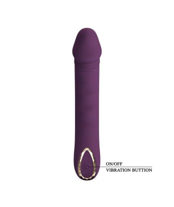 PRETTY LOVE - AMARA VIBRADOR RECARGABLE 10 FUNCIONES MORADO