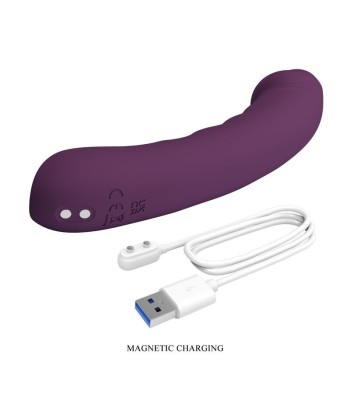 PRETTY LOVE - AMARA VIBRADOR RECARGABLE 10 FUNCIONES MORADO