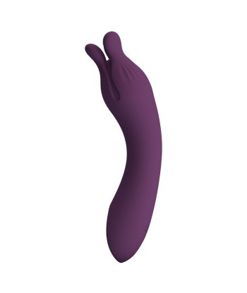 PRETTY LOVE - LUNAO VIBRADOR RECARGABLE 10 FUNCIONES MORADO