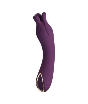 PRETTY LOVE - LUNAO VIBRADOR RECARGABLE 10 FUNCIONES MORADO