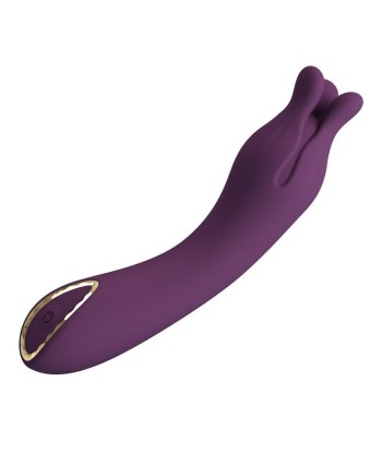 PRETTY LOVE - LUNAO VIBRADOR RECARGABLE 10 FUNCIONES MORADO