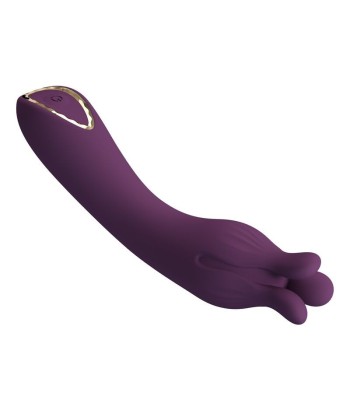 PRETTY LOVE - LUNAO VIBRADOR RECARGABLE 10 FUNCIONES MORADO
