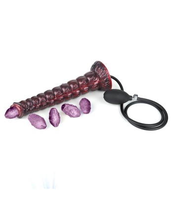 POWER MONSTERS - VOIDCLAW BRUTE DILDO HINCHABLE FANTASÍA BICOLOR 29 CM Ø 5,7 CM