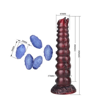 POWER MONSTERS - VOIDCLAW BRUTE DILDO HINCHABLE FANTASÍA BICOLOR 29 CM Ø 5,7 CM