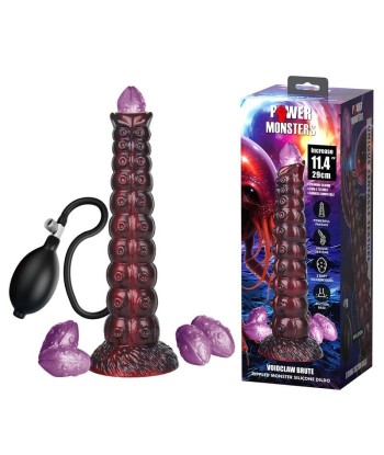 POWER MONSTERS - VOIDCLAW BRUTE DILDO HINCHABLE FANTASÍA BICOLOR 29 CM Ø 5,7 CM