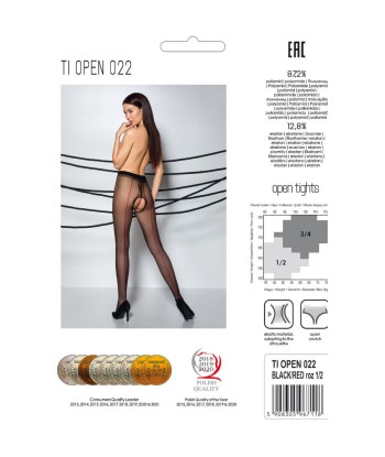 PASSION - TIOPEN 022 MEDIAS NEGRO-ROJO 1-2 20 DEN