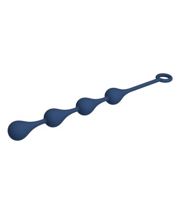 MR PLAY - BOLAS ANALES SILICONA AZUL TALLA M 33 CM