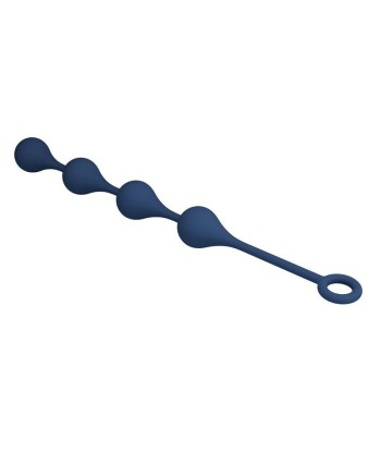 MR PLAY - BOLAS ANALES SILICONA AZUL TALLA L 42,6 CM
