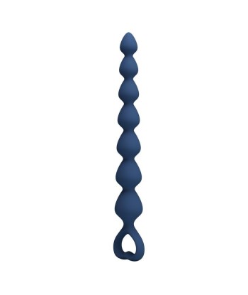 MR PLAY - BOLAS ANALES Y PLUG ANAL SILICONA AZUL 26,7 CM