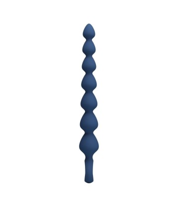 MR PLAY - BOLAS ANALES Y PLUG ANAL SILICONA AZUL 26,7 CM