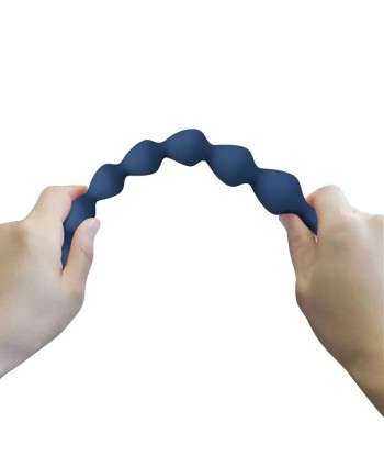 MR PLAY - BOLAS ANALES Y PLUG ANAL SILICONA AZUL 26,7 CM