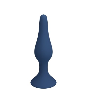 MR PLAY - PLUG ANAL CÓNICO SILICONA AZUL XL