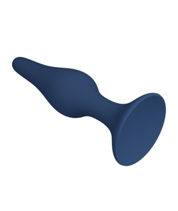 MR PLAY - PLUG ANAL CÓNICO SILICONA AZUL XL