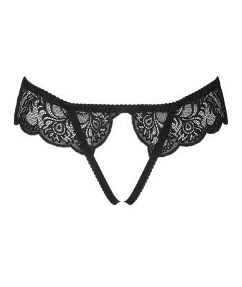LIVCO CORSETTI FASHION - LOVE STORY LC 90679 PANTY CROTCHLESS NEGRO L-XL