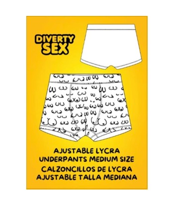 DIABLO PICANTE - CALZONCILLO TETAS TALLA MEDIANA