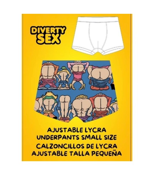 DIABLO PICANTE - CALZONCILLO CULO TALLA PEQUEÑA