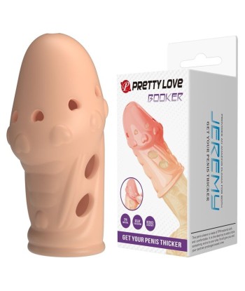 PRETTY LOVE - SOCKER FUNDA PARA PENE TEXTURIZADA COLOR NATURAL