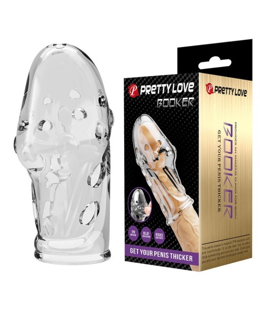 PRETTY LOVE - ROCKER FUNDA PARA PENE GET YOUR PENIS THICKER TRANSPARENTE