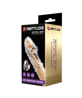 PRETTY LOVE - ROCKER FUNDA PARA PENE GET YOUR PENIS THICKER TRANSPARENTE
