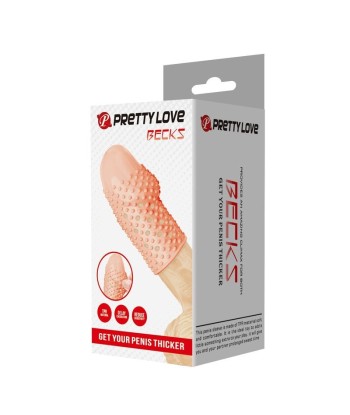PRETTY LOVE - GEEKS FUNDA PARA PENE GET YOUR PENIS THICKER COLOR NATURAL