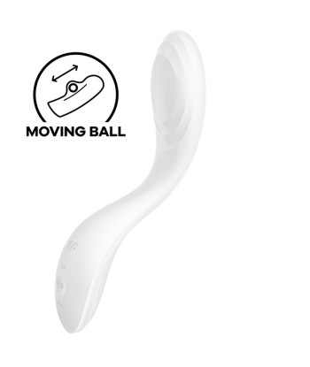 SATISFYER - RRROLLING PLEASURE VIBRADOR PUNTO G BLANCO