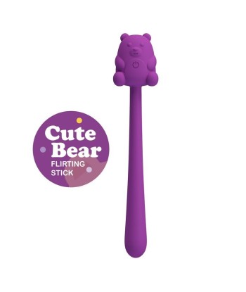 PRETTY LOVE - CUTE BEAR FLIRTING STICK VIBRADOR RECARGABLE
