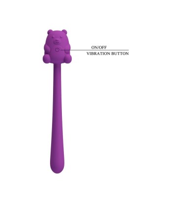PRETTY LOVE - CUTE BEAR FLIRTING STICK VIBRADOR RECARGABLE