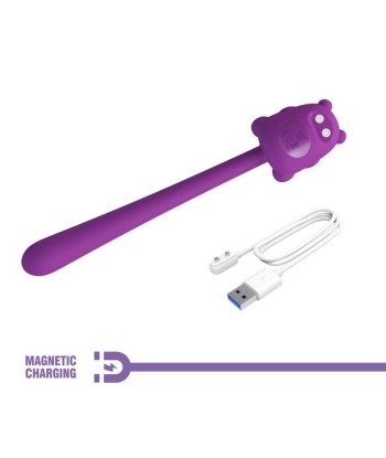 PRETTY LOVE - CUTE BEAR FLIRTING STICK VIBRADOR RECARGABLE