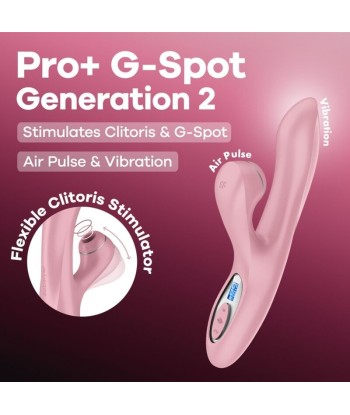 SATISFYER - PRO G-SPOT GENERATION 2 ROSA