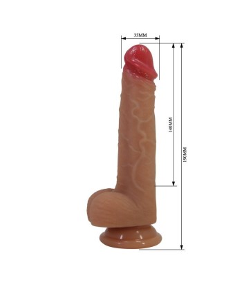 PRETTY LOVE - JOVITA DILDO REALÍSTICO CON VENTOSA 19 CM Ø 4,5 CM