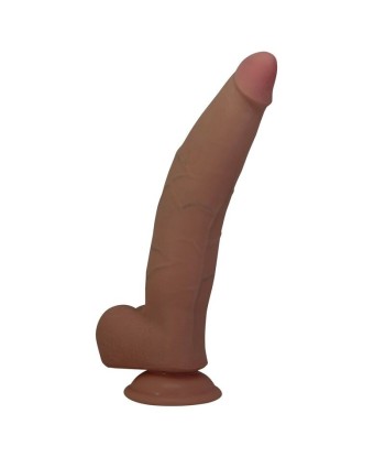 PRETTY LOVE - CUTHBERT DILDO REALÍSTICO FLEXIBLE 20 CM Ø 5 CM TPE MARRÓN