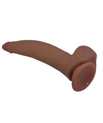 PRETTY LOVE - CUTHBERT DILDO REALÍSTICO FLEXIBLE 20 CM Ø 5 CM TPE MARRÓN