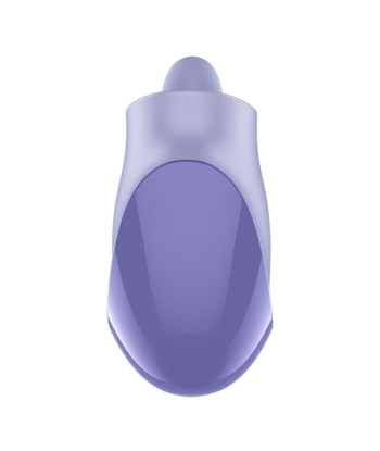 SATISFYER - TONGUE DANCER ESTIMULADOR CLITORIANO CON VIBRACIÓN Y PULSACIONES LILA