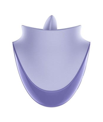 SATISFYER - TONGUE DANCER ESTIMULADOR CLITORIANO CON VIBRACIÓN Y PULSACIONES LILA