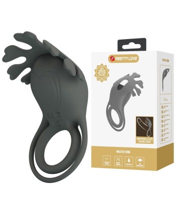 PRETTY LOVE - ANILLO VIBRADOR RECARGABLE CON ESTIMULADOR